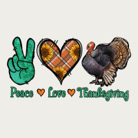 Peace Love Thanksgiving Zipper Hoodie | Teevron