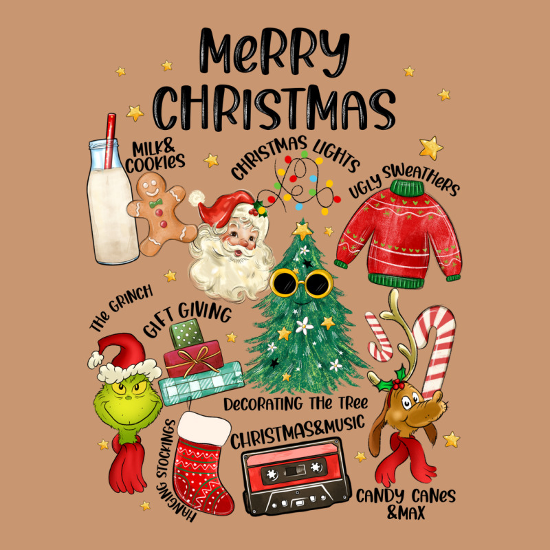 Merry Christmas Heavyweight Hoodie by MaliasSmallBusiness | Teevron