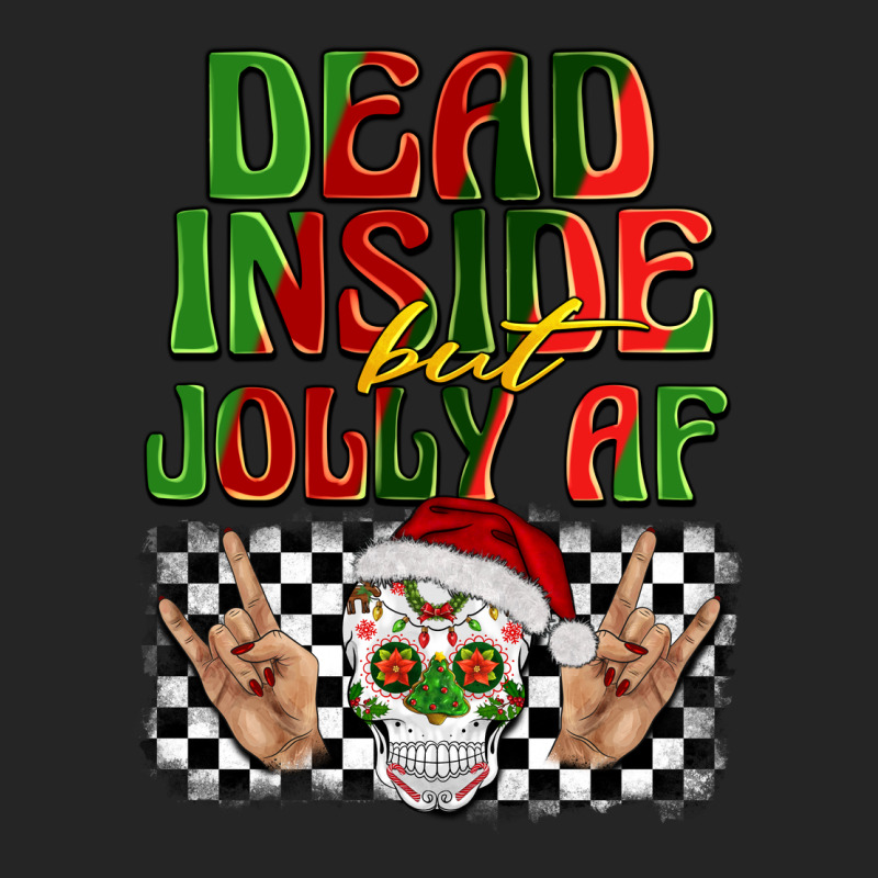 Dead Inside But Jolly Af Premium Hoodie by BarkalooDesign | Teevron