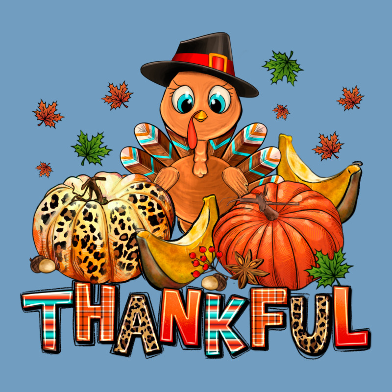 Thankful Pumpkins And Turkey Urban Heavy Tee by AdoDesignShop | Teevron