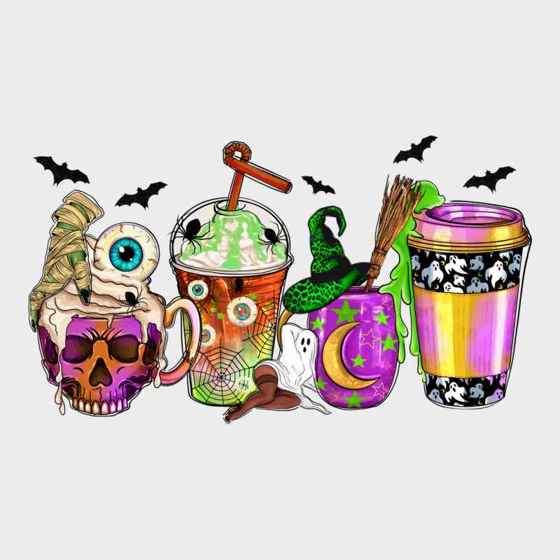 Halloween Coffee Cups Urban Hoodie by NancyCooperArtShop | Teevron