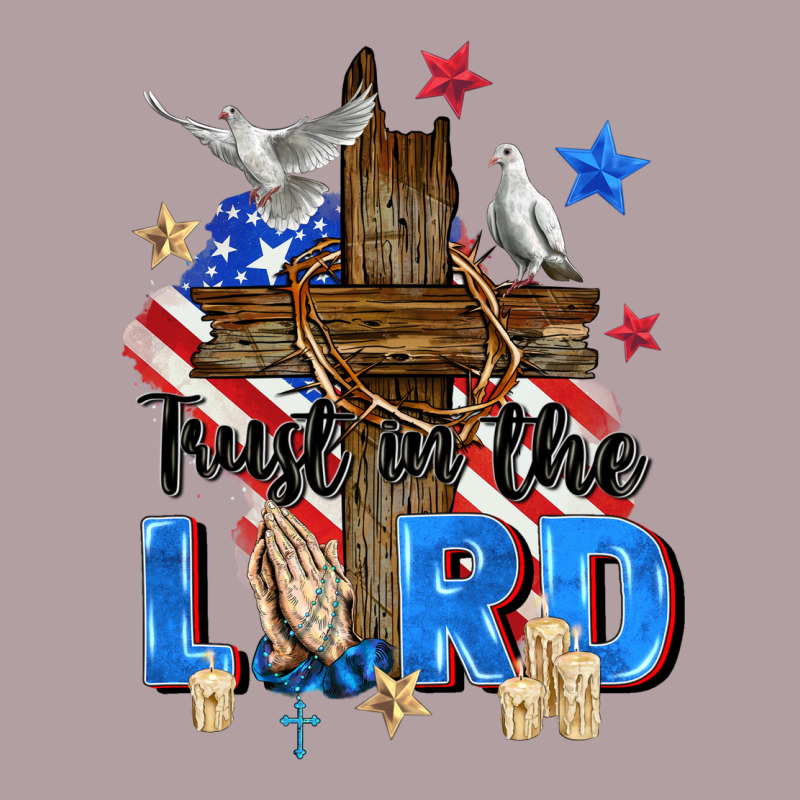Trust In The Lord Vintage Hoodie by Zillion Design Studio | Teevron
