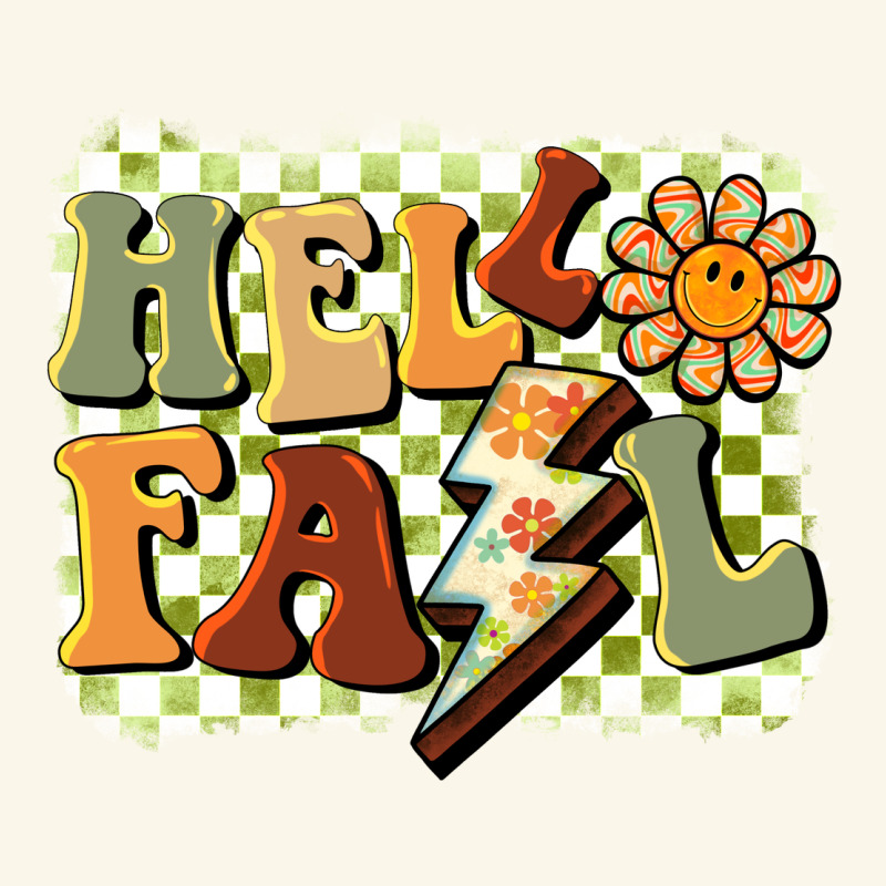 Groovy Hello Fall Premium Hoodie by BarkalooDesign | Teevron