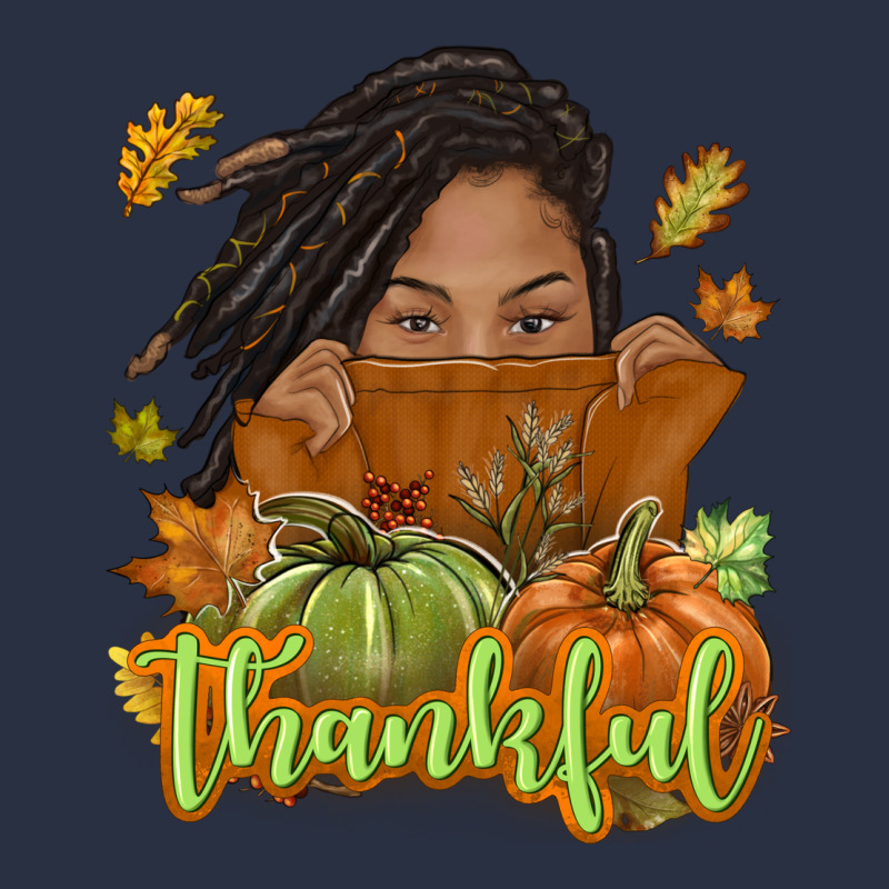Thankful Fall With Black Girl Urban Hoodie by NancyCooperArtShop | Teevron