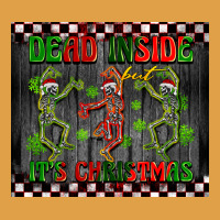 Dead Inside But It's Christmas Dancing Skeletons Premium Hoodie | Teevron