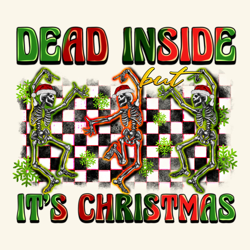 Dead Inside But It's Christmas Dancing Skeletons Premium Hoodie by BarkalooDesign | Teevron