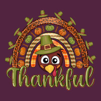 Turkey Rainbow Thankful Thanksgiving Urban Hoodie | Teevron