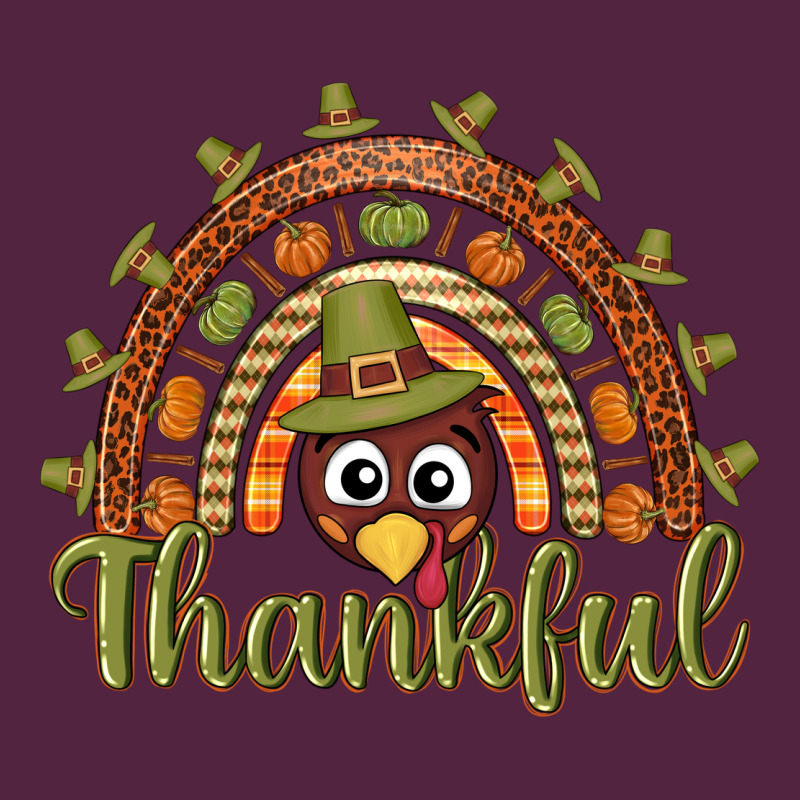 Turkey Rainbow Thankful Thanksgiving Urban Hoodie by NancyCooperArtShop | Teevron