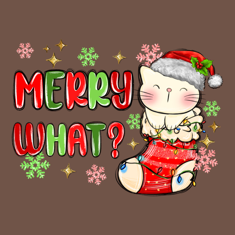 Merry What Christmas Cat Premium Sweatshirt by MaliasSmallBusiness | Teevron