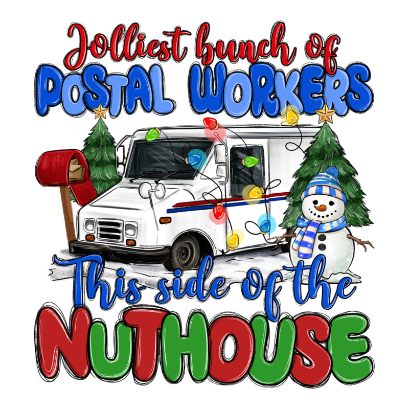 Jolliest Bunch Of Postal Workers This Side Of The Heavyweight Hoodie by MaliasSmallBusiness | Teevron