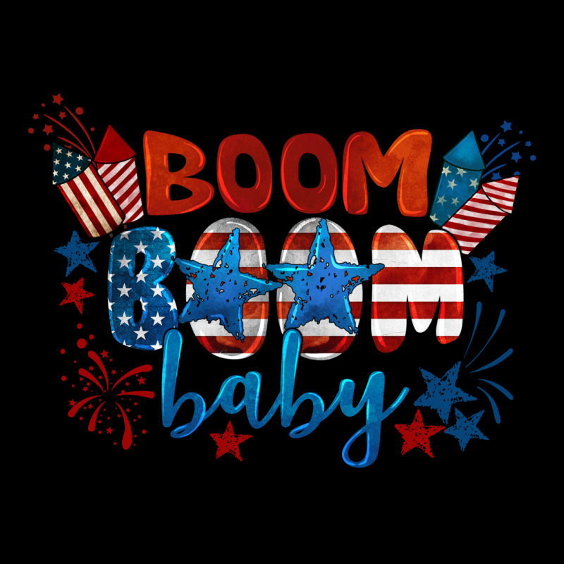 Boom Boom Baby 4th Of July Premium Tee by BarkalooDesign | Teevron