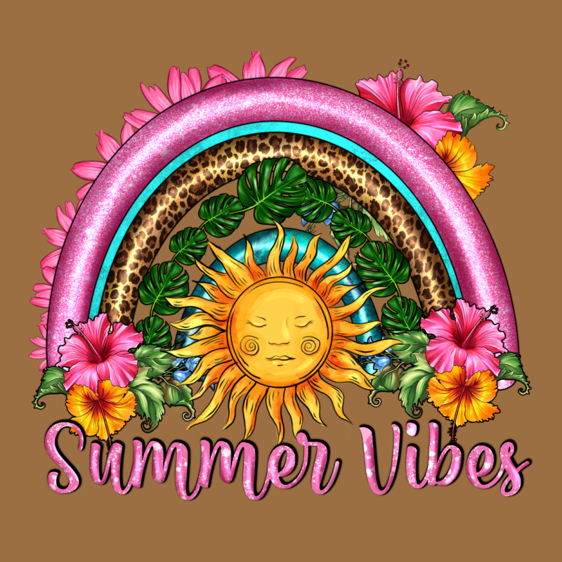 Summer Vibes  Rainbow Vintage Tee by HRA Design Shop | Teevron