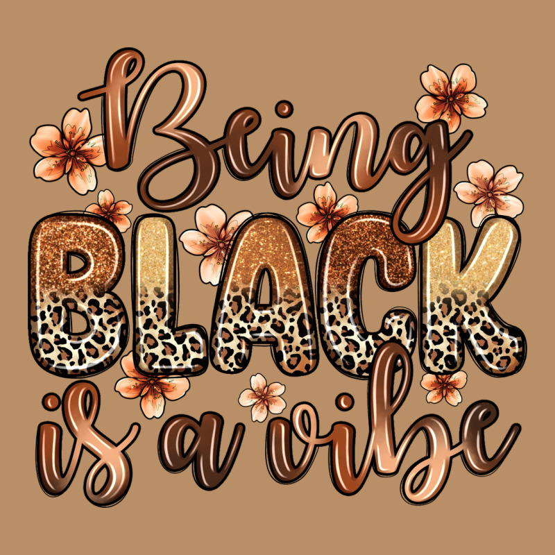 Being Black Is A Vibe Vintage Hoodie by Zillion Design Studio | Teevron