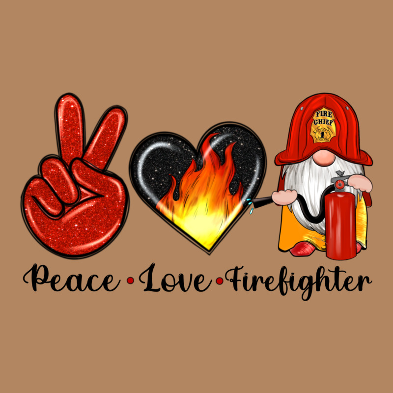 Peace Love Firefighter Long Sleeve Tee by Artiststas | Teevron