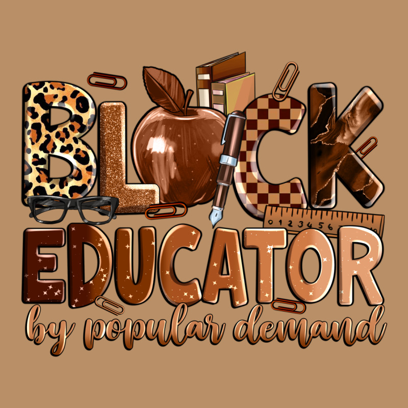 Black Educator By Popular Demand Vintage Hoodie by Zillion Design Studio | Teevron