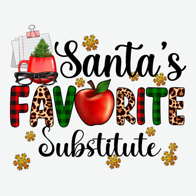 Santa's Favorite Substitute Urban Heavy Tee by AdoDesignShop | Teevron
