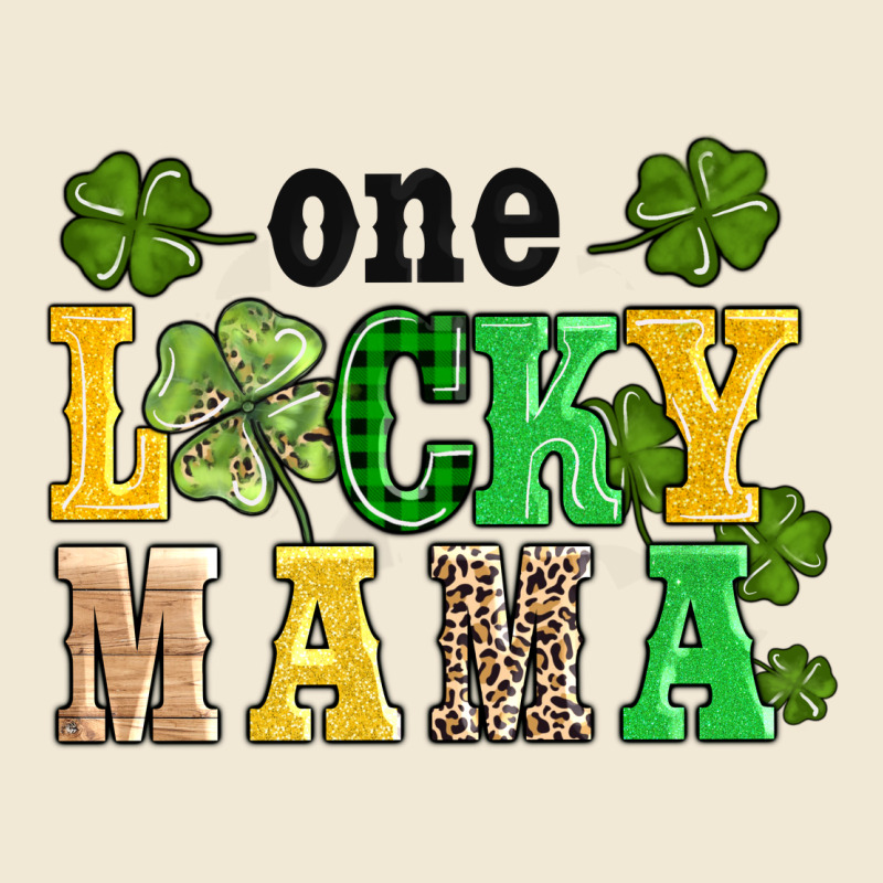 One Lucky Mama Ladies Tee by AdoDesignShop | Teevron