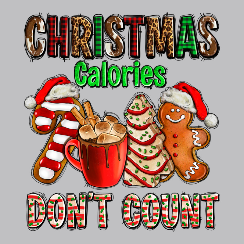 Christmas Calories Dont Count With  Christmas Tree Cake And Cookies Ad Long Sleeve Tee by AdoDesignShop | Teevron