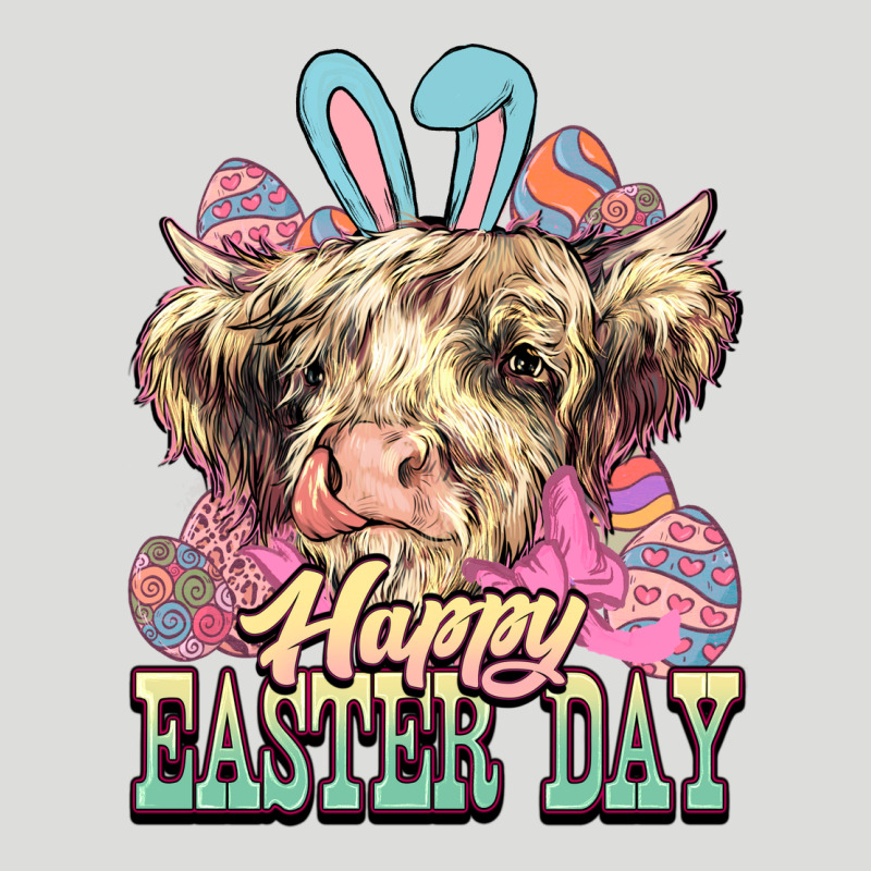 Easter Day Cow Zipper Hoodie by NancyCooperArtShop | Teevron