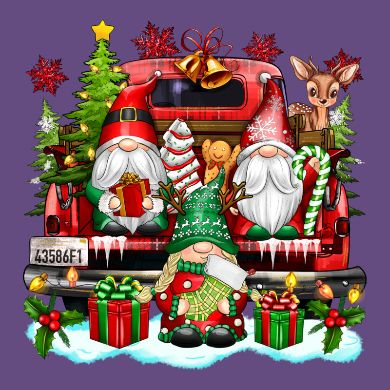 Christmas Gnome Truck Vintage Hoodie by texasbilliewilder | Teevron