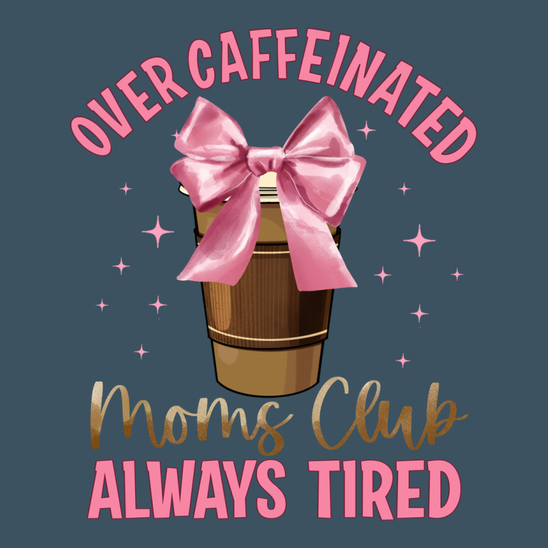 Over Caffeinated Moms Club Urban Heavy Tee by JahusDesignShop | Teevron