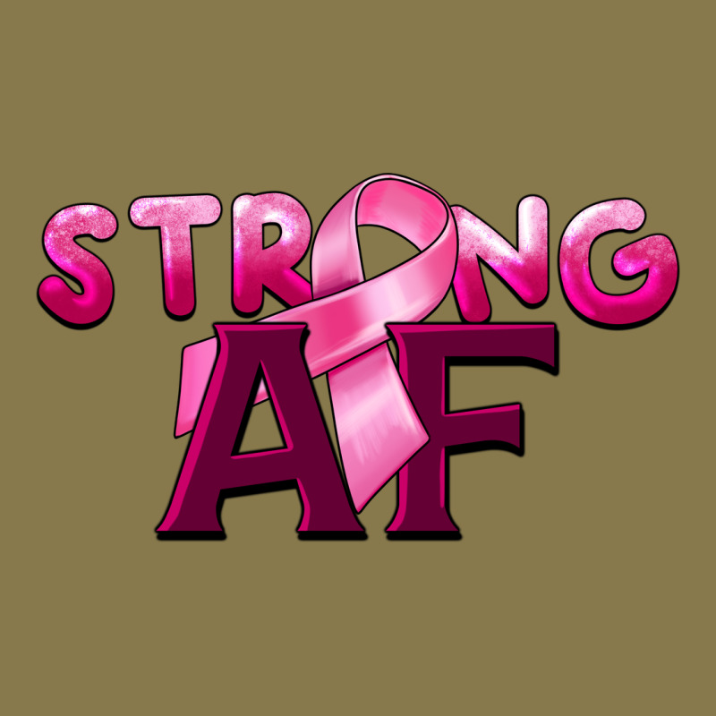 Strong Af Breast Cancer Premium Hoodie by BarkalooDesign | Teevron