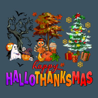Happy Hallothanksmas Trees Urban Heavy Tee | Teevron