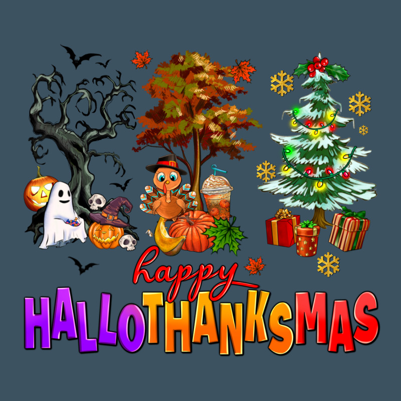 Happy Hallothanksmas Trees Urban Heavy Tee by AdoDesignShop | Teevron