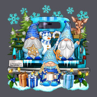 Snowman Gnome Truck Vintage Hoodie | Teevron