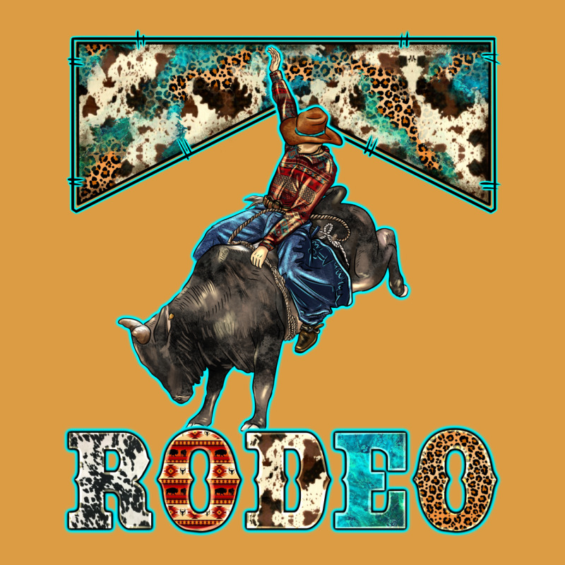 Western Rodeo Bullfighter Urban Heavy Tee by BarkalooDesign | Teevron