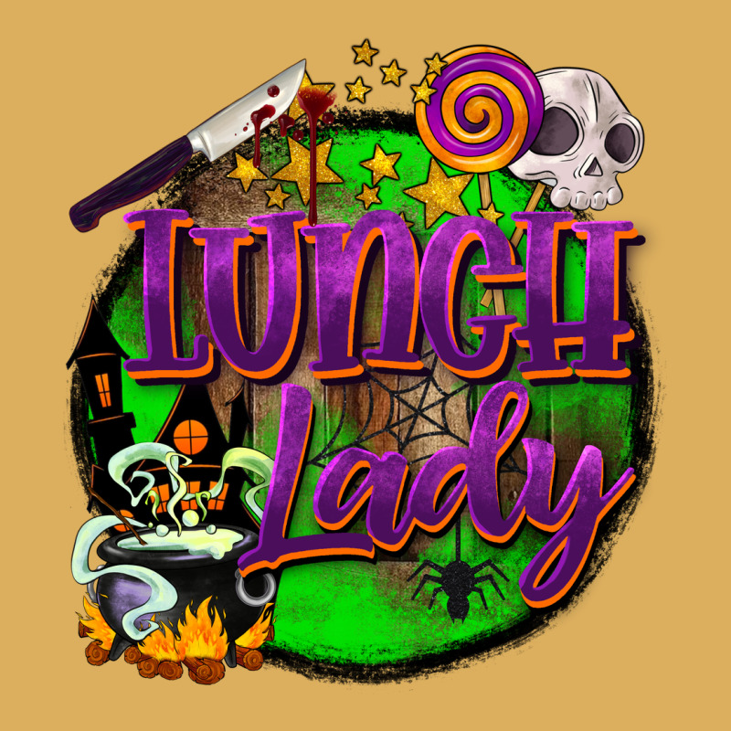 Halloween Lunch Lady Premium Hoodie by BarkalooDesign | Teevron