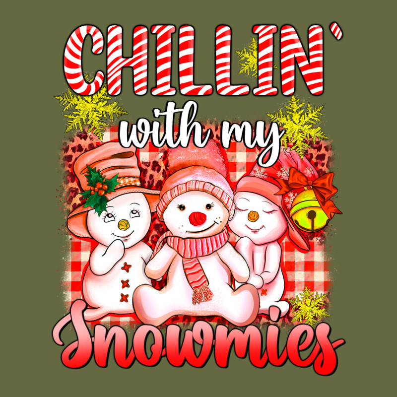 Chillin  With My Red Snowmies Long Sleeve Tee by AdoDesignShop | Teevron