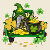 St Patricks Truck And Gnome Ladies Tee | Teevron