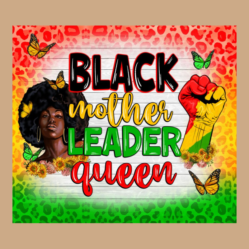 Black Mother Leader Vintage Hoodie by Zillion Design Studio | Teevron