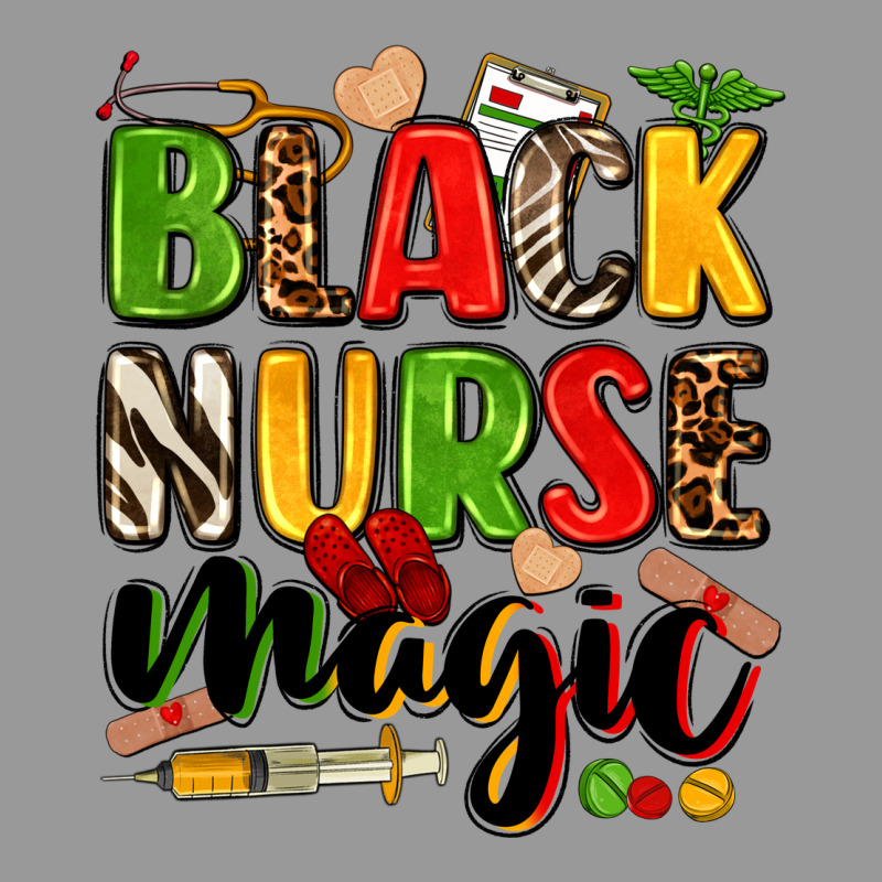 Black Nurse Magic Juneteenth Vintage Hoodie by Zillion Design Studio | Teevron