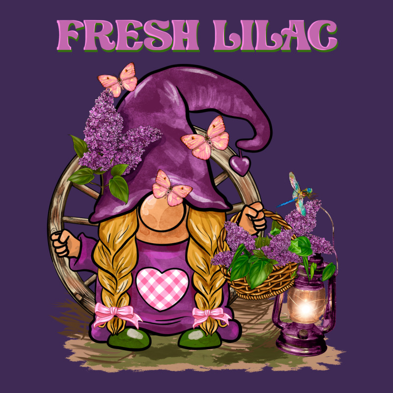 Fresh Lilac Gnome Premium Hoodie by BarkalooDesign | Teevron