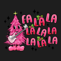 Pink Christmas Fa La La Heavyweight Hoodie | Teevron