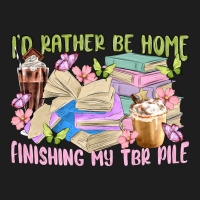 Id Rather Be Home Finishing My Tbr Pile Heavyweight Hoodie | Teevron