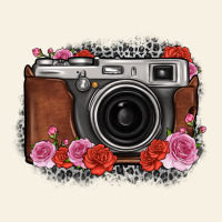 Rose Grey Leopard Vintage Camera Vintage Tee | Teevron