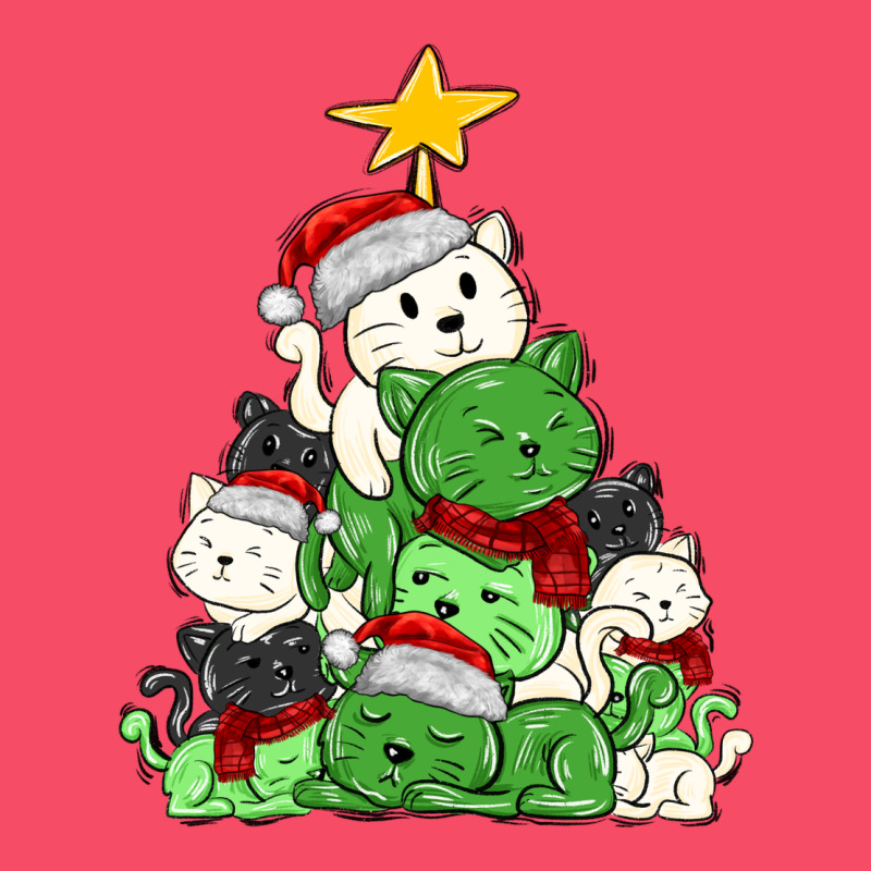 Christmas Cat Tree Premium Sweatshirt by MaliasSmallBusiness | Teevron
