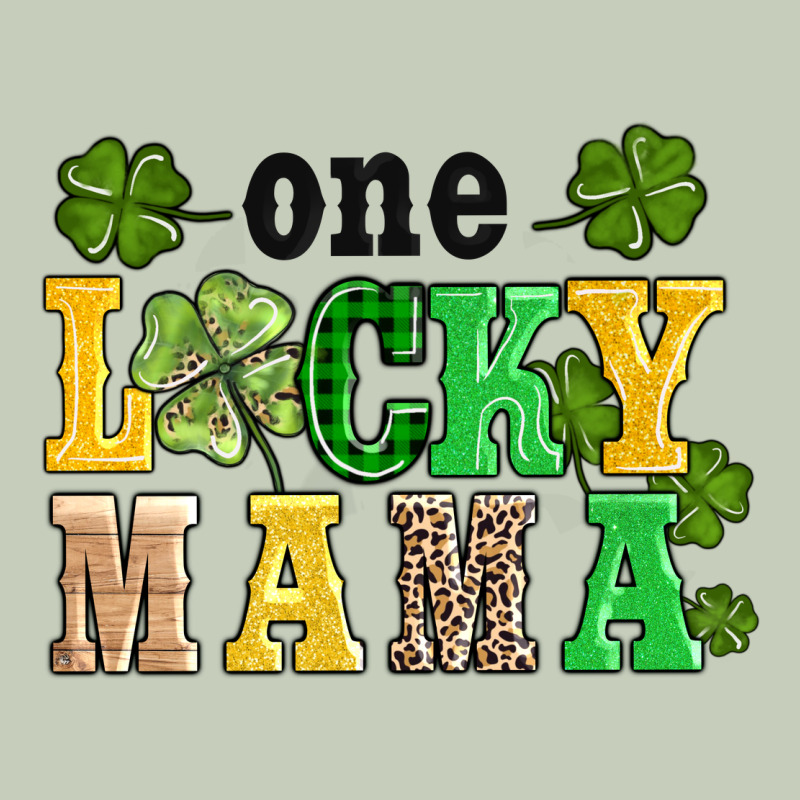 One Lucky Mama Long Sleeve Tee by AdoDesignShop | Teevron