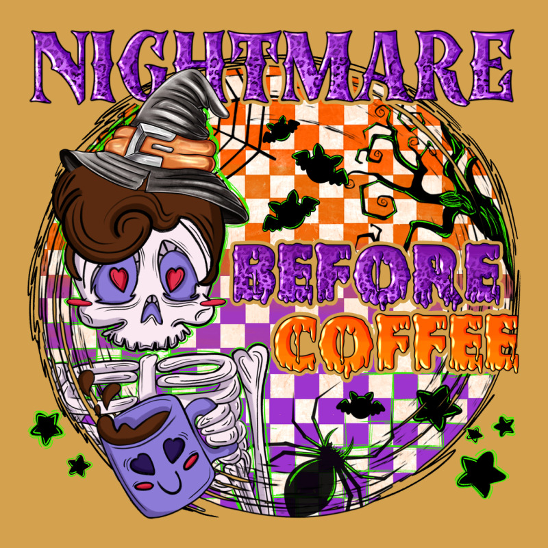 Nightmare Before The Coffee Halloween Urban Hoodie by NancyCooperArtShop | Teevron