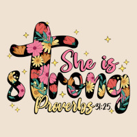 She Is Strong Proverbs 31 25 Urban Heavy Tee | Teevron