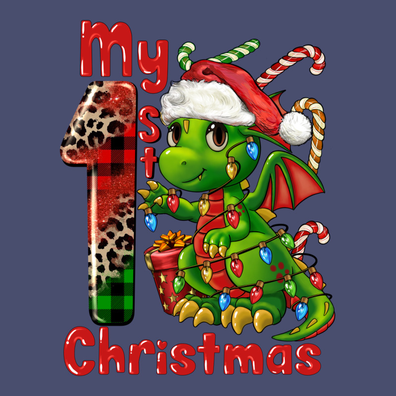 My First Christmas Dragon Vintage Tee by FaDigitalArtStudio | Teevron