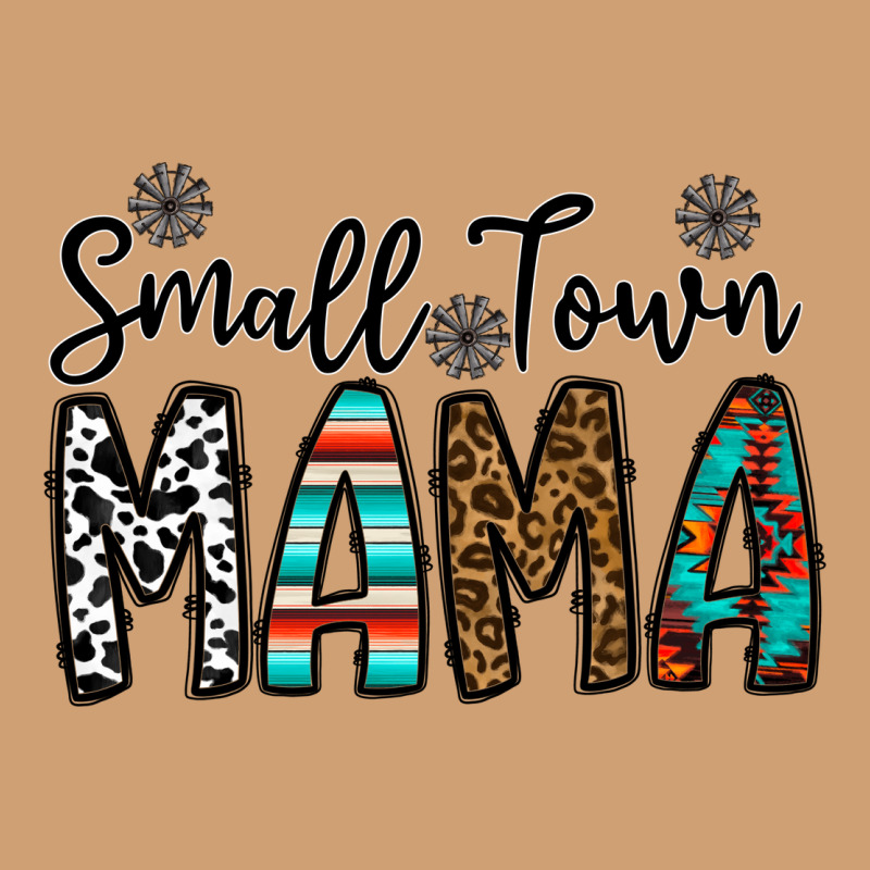 Small Town Mama Vintage Tee by CowhideDigitalArt | Teevron
