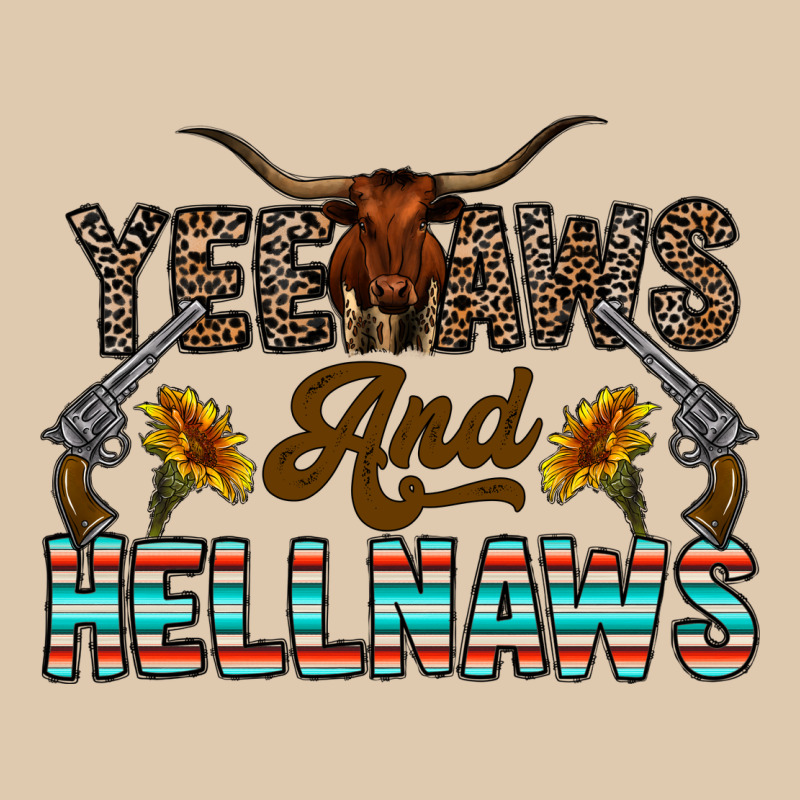 Yeehaws And Hellnaws Heavyweight Sweatshirt by CowhideDigitalArt | Teevron