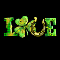 Love With Horseshoe Ladies Tee | Teevron