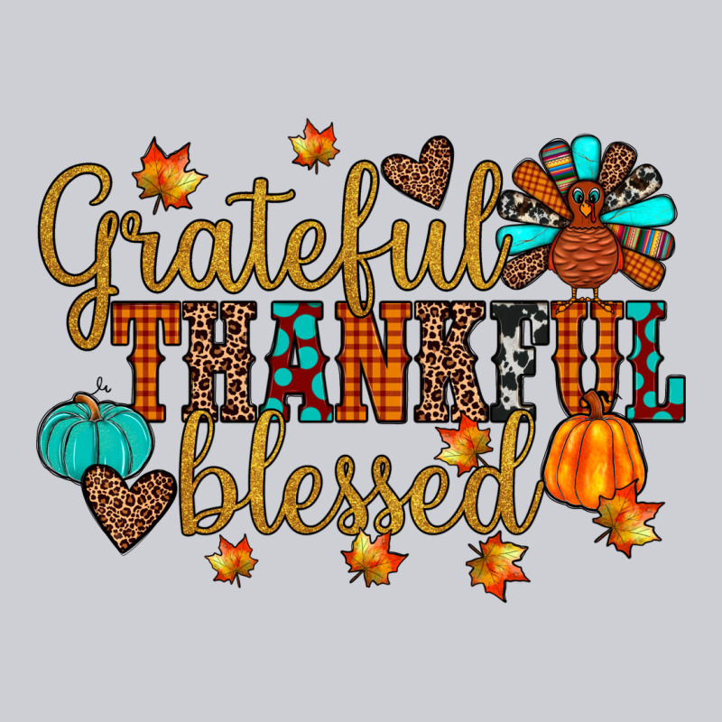 Grateful Thankful Blessed Classic Tee by JahusDesignShop | Teevron