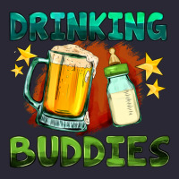 Drinking Buddies With Baby Bottle And Beer Vintage Tee | Teevron