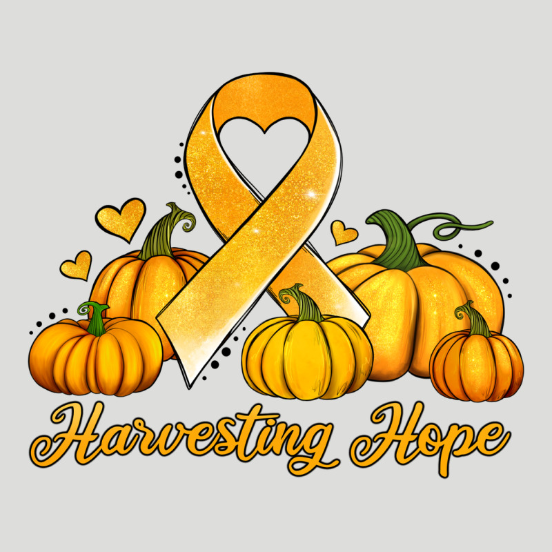 Childhood Cancer Awareness Month Harvesting Hope Zipper Hoodie by Jasminsmagicworld | Teevron